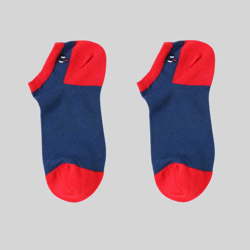 New design breathable lady cotton high quality fashion dress ankle socks