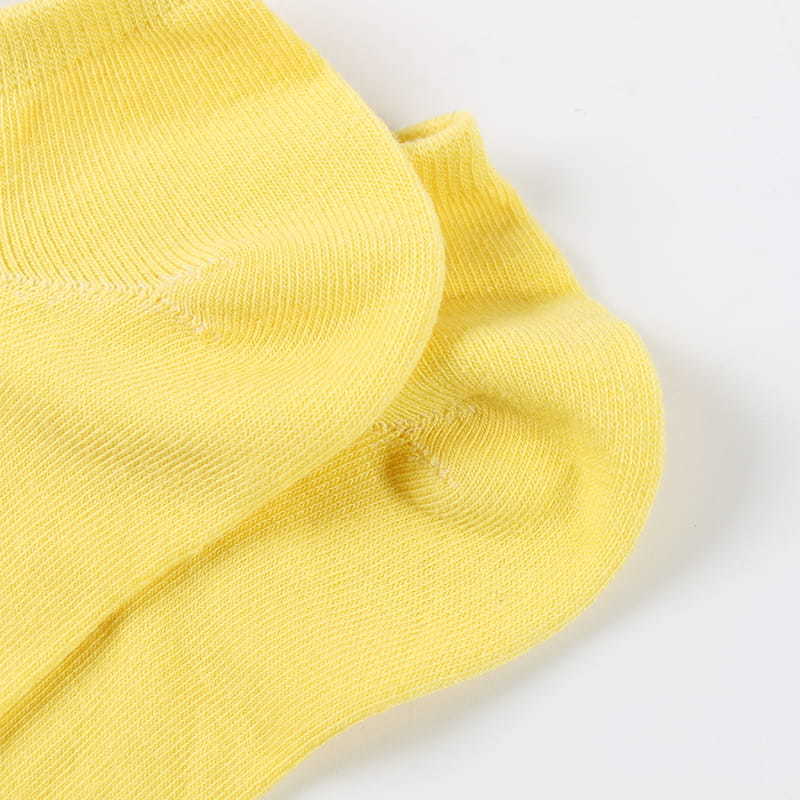 Wholesale Multi Solid Color Plain Low Cut No Show Socks Women Cotton Socks