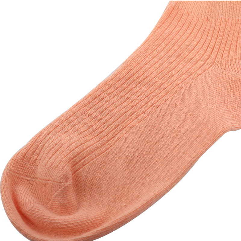 Leisure and comfort Double needle female boat socks vertical strip flower hand sewing soft combed cotton nylon jelly socks