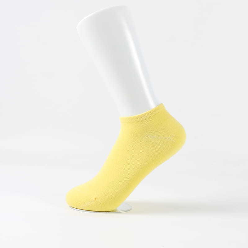 Wholesale Multi Solid Color Plain Low Cut No Show Socks Women Cotton Socks