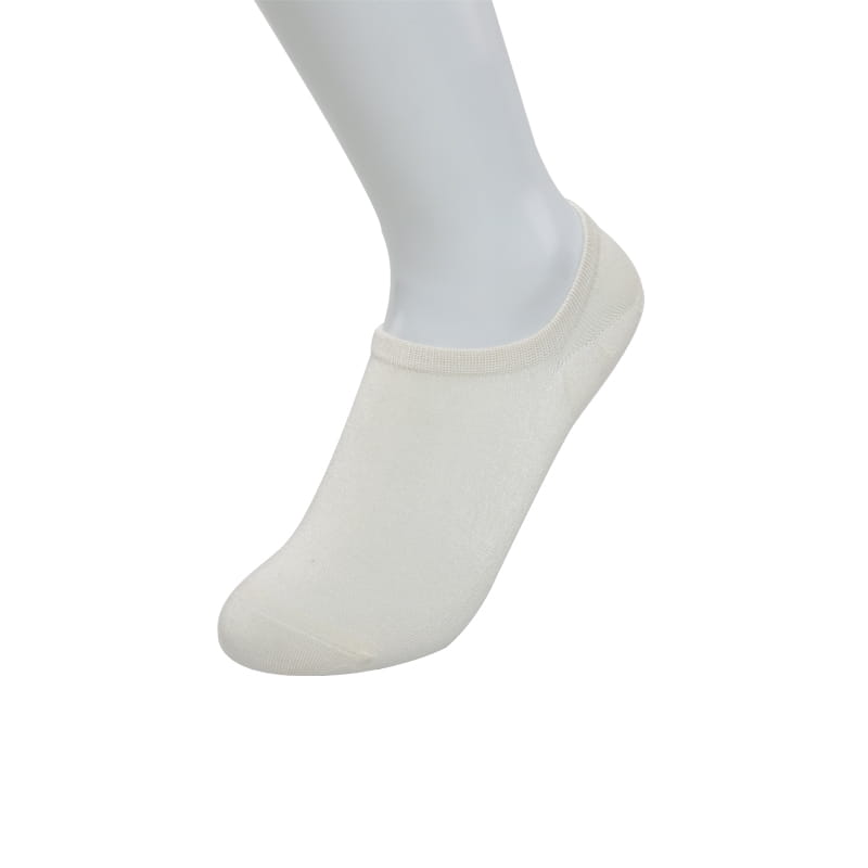 Ultra-thin combed cotton nylon auron-colored flat hand-sewn women's socks