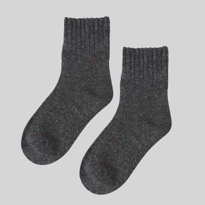 Wholesale high quality winter soft cozy thick warm knitted womens wool socks
