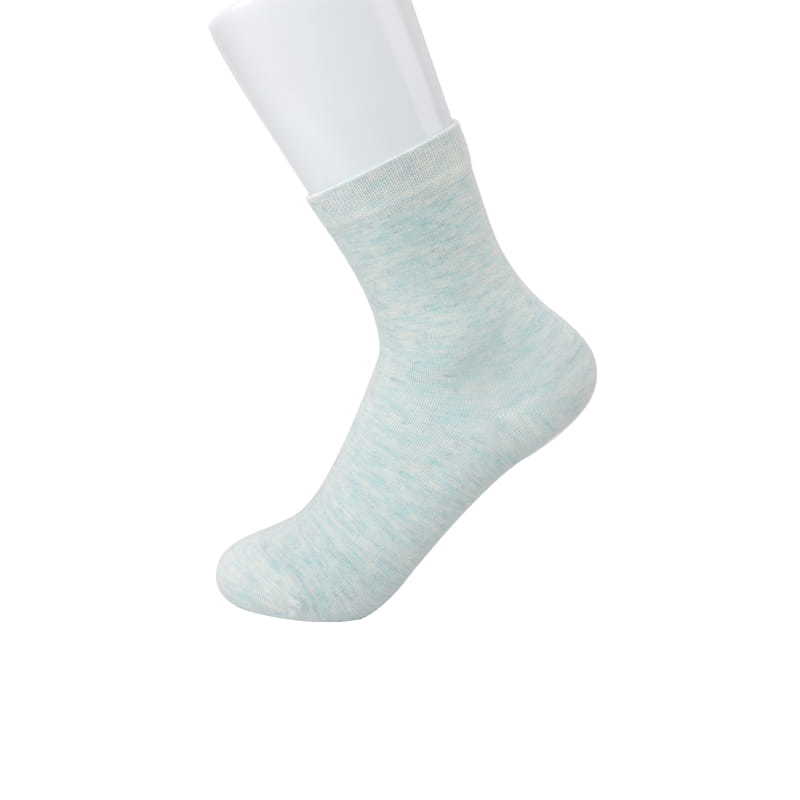 Comfortable super soft silk flat plate with reinforced hand-stitched women's socks