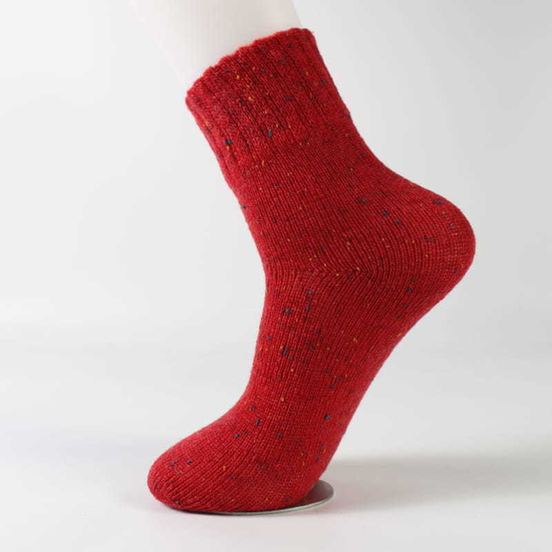 Wholesale high quality winter soft cozy thick warm knitted womens wool socks