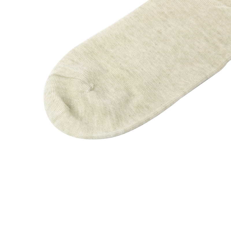 Natural color cotton yarn, roll mouth, breathable, moisture-absorbing, harmless, thickened 98% cotton hand-sewn women's socks