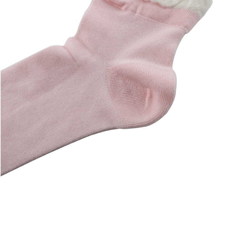 Personalized loose mouth women's socks Pure color cotton Wild fashion socks