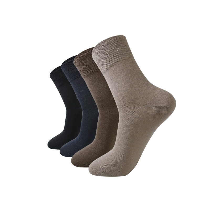Wholesale bulk business work korean breathable quarter man modal socks