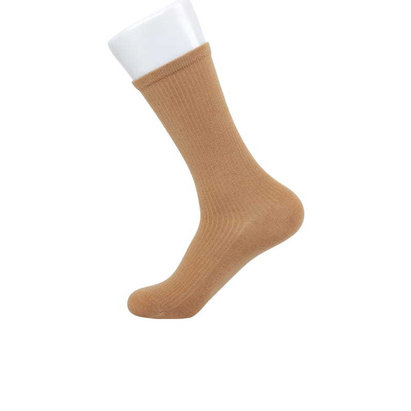 Natural colored cotton 200 needles pile piles of female socks nylon bags of hand-stitched soft women's socks