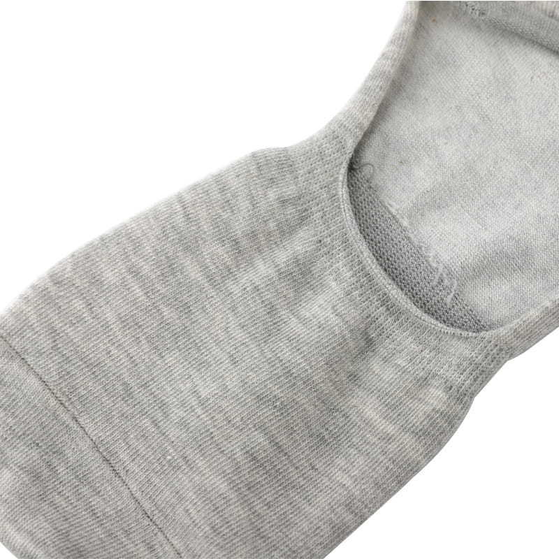 Casual fashion 1 time forming heel non-silp anti-off glue cotton men's socks