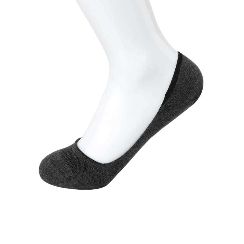 Casual fashion 1 time forming heel non-silp anti-off glue cotton men's socks