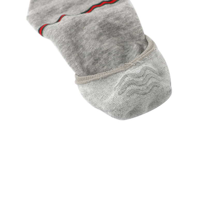 Combed cotton nylon bag mesh hand-sewed with anti-slip plastic men's socks