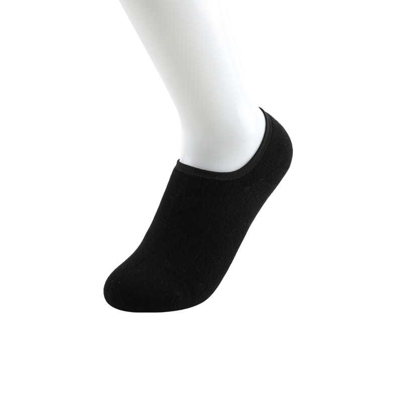Combed cotton towel bottom plain color muti heel terry men socks