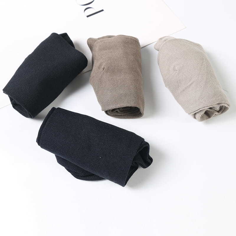 Wholesale bulk business work korean breathable quarter man modal socks
