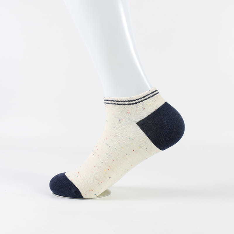 Wholesale spring combed dress cotton ankle socks for men