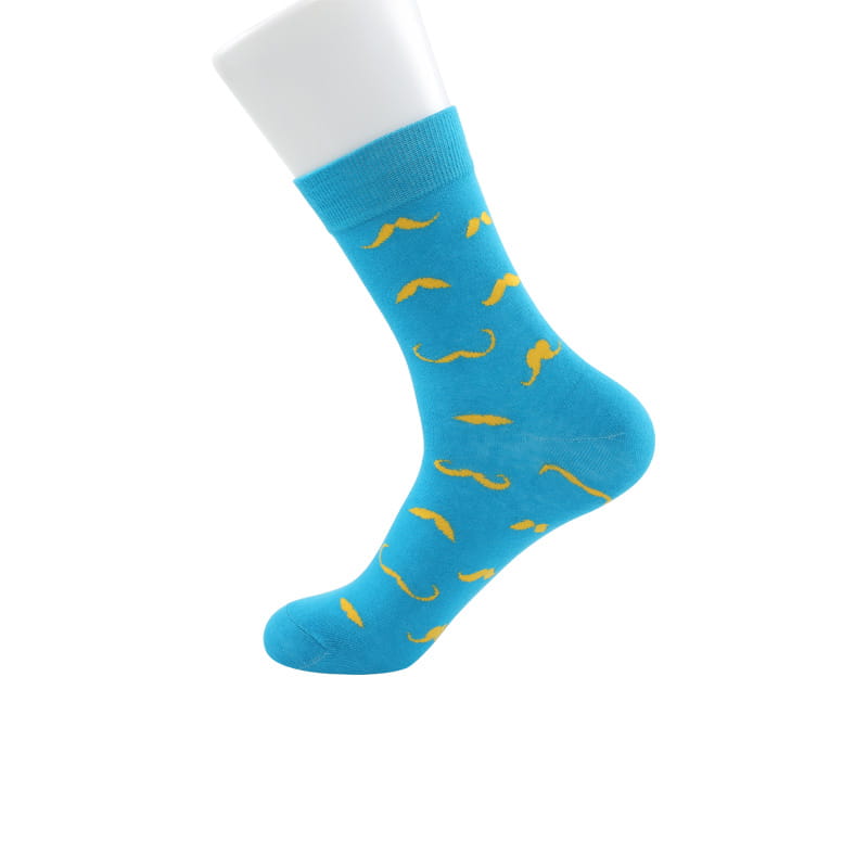 Stylish and comfortable fun man beard cotton ammonia socks