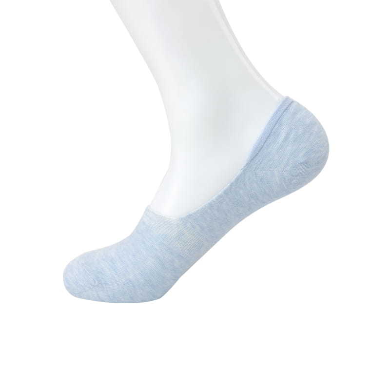 Combed cotton 1 time forming men's socks  Non-slip dispensing Invisible cotton men's socks