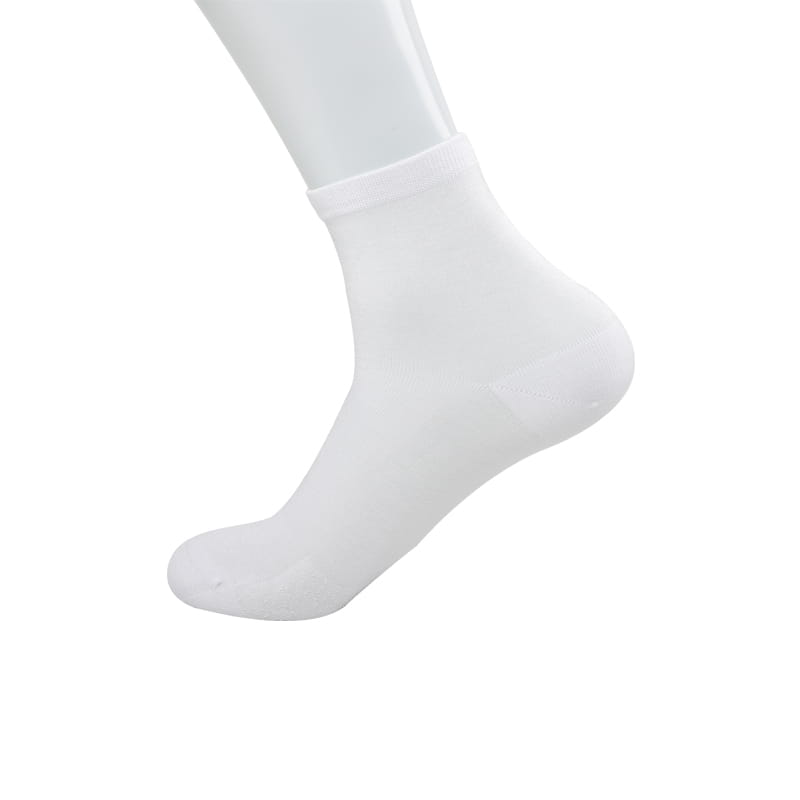 Ultra-thin soft silky plain massage hand-sewn casual men's socks