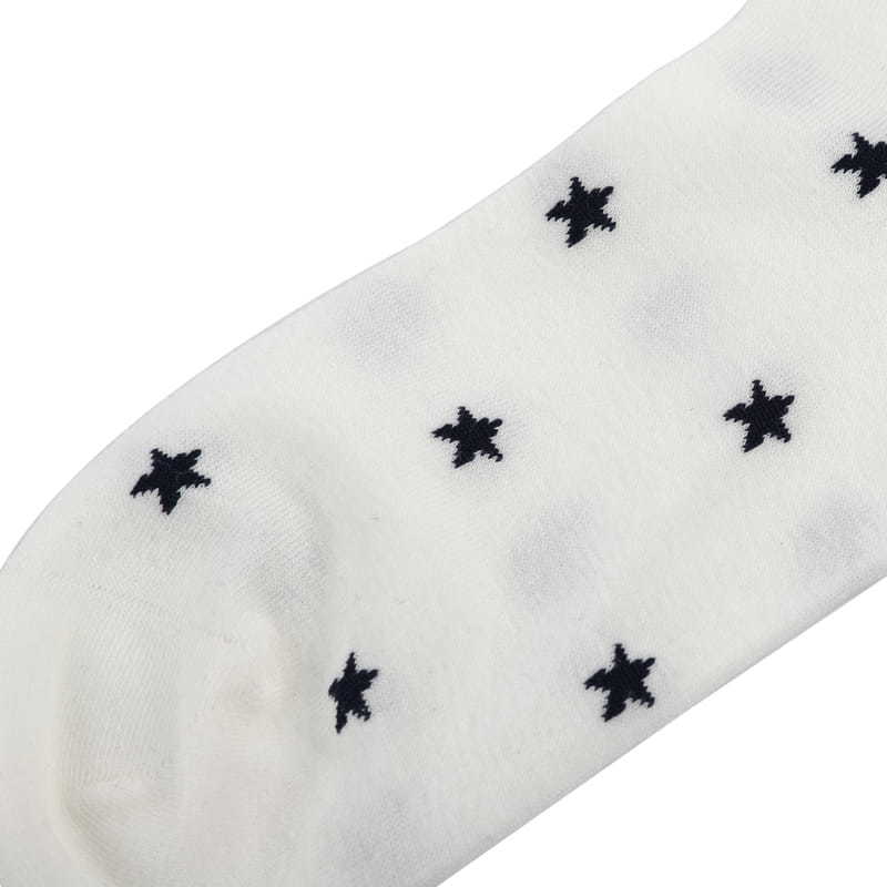 Autumn and winter thickened combed cotton five-pointed star hand-sewn men's socks
