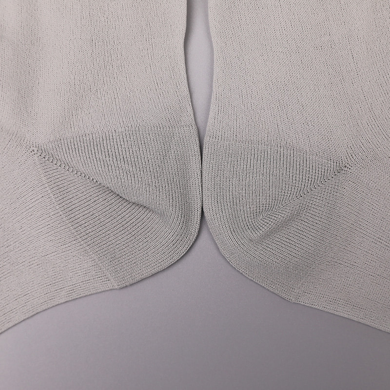Fashion transparent nylon silk cotton bottom women's socks Superfine nylon transparent silk women's socks Crystal silk women's socks WSD1946
