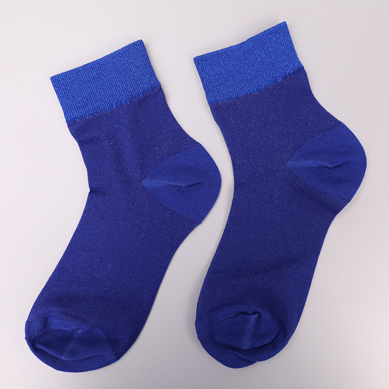 Fashion transparent nylon silk cotton bottom women's socks Superfine nylon transparent silk women's socks Crystal silk women's socks WSD1946