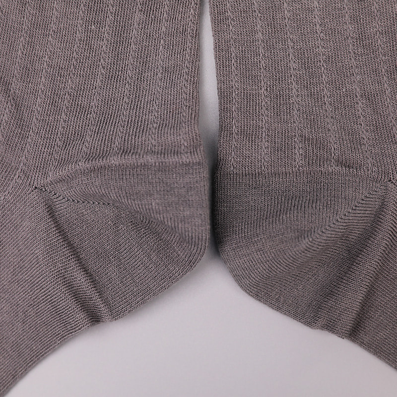 Modal Collection Circle Vertical Stripe Flower Soft Hand-sewn Casual Men's Socks WSD2802