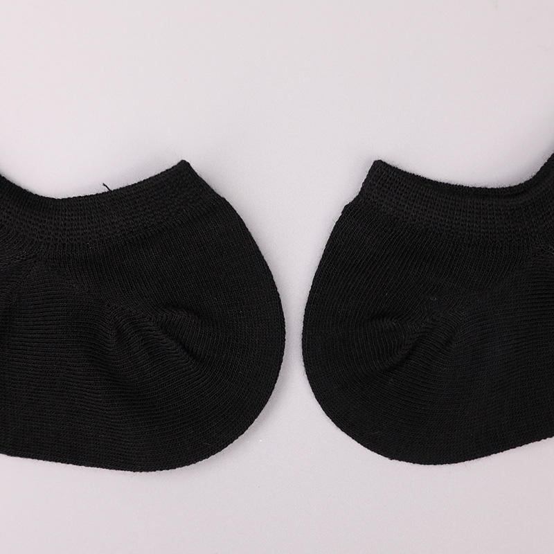 Ultra-thin combed cotton, nylon and spandex plain half-mesh hand-sewn women's socks WSD1673