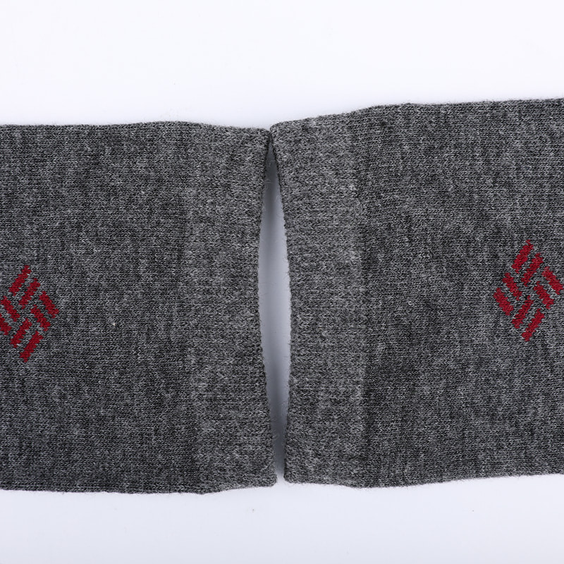 Combed cotton cotton wrapped ammonia socks 98% cotton yarn small jacquard hand-sewn autumn and winter men's socks  WSD2581