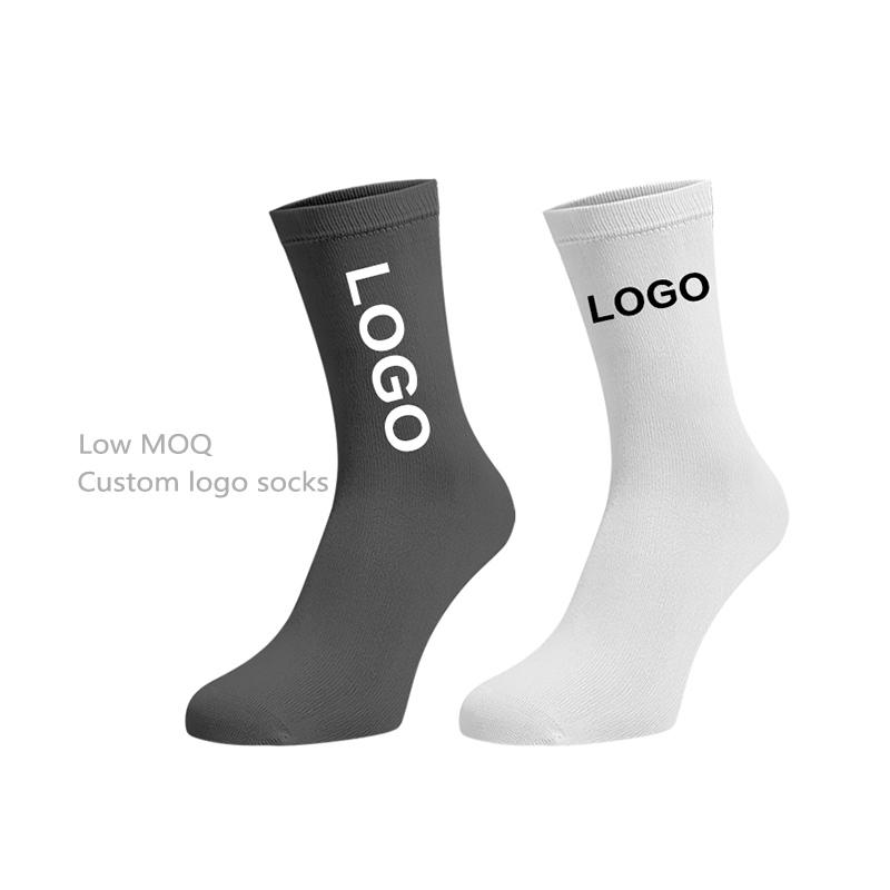 OEM Mens Outdoor High Quality Cotton Sports Athletic Anti Slip Crew Custom Logo Men Basketball Socks