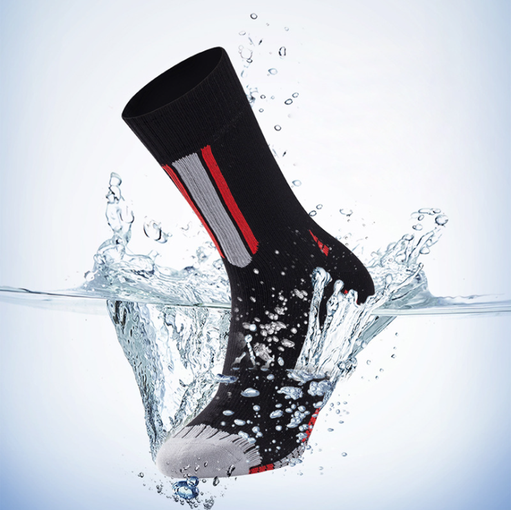 Amazon hot sport skiing outdoor running men diving waterproof hiking socks