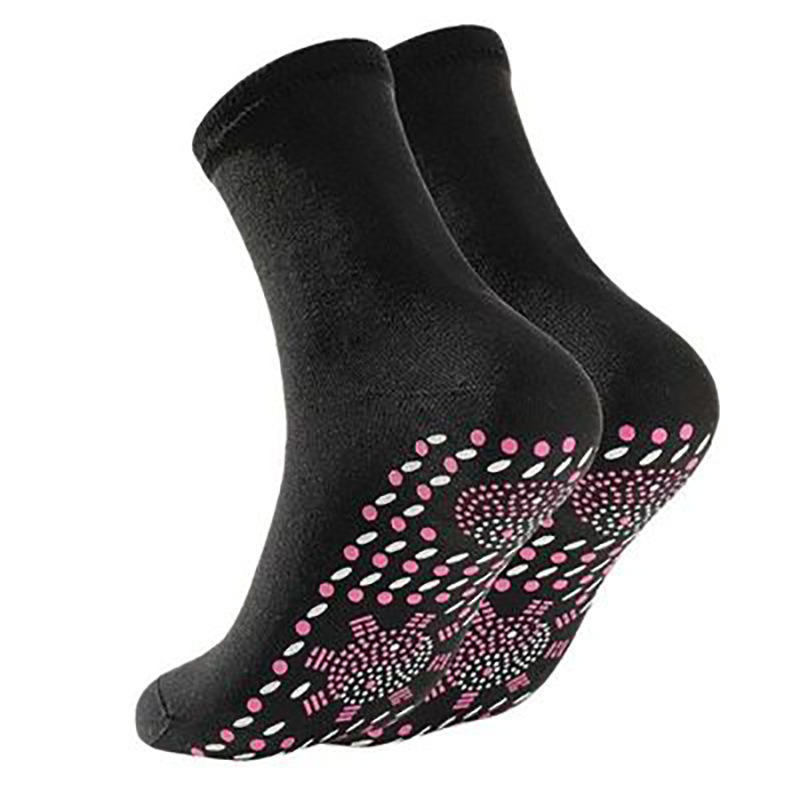 Factory Price Comfortable Hiking Skiing Non-Slip Socks Self Heated Tourmaline Magnetic Socks For Adult