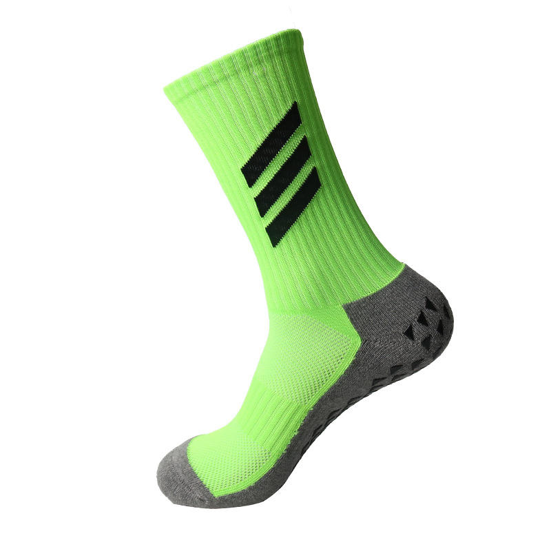 Compression Sport Running Anti Sip Football Custom Grip Custom Socks Logo