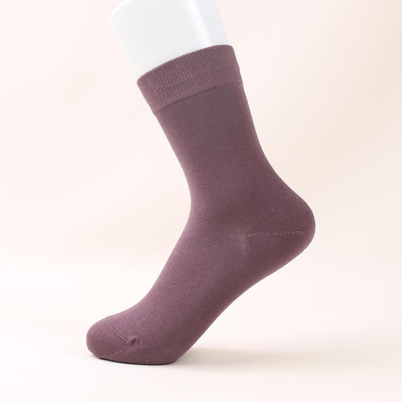 Ssimple Design Mid Crew Fashion Comfortable Soft Combed Cotton Women Socks