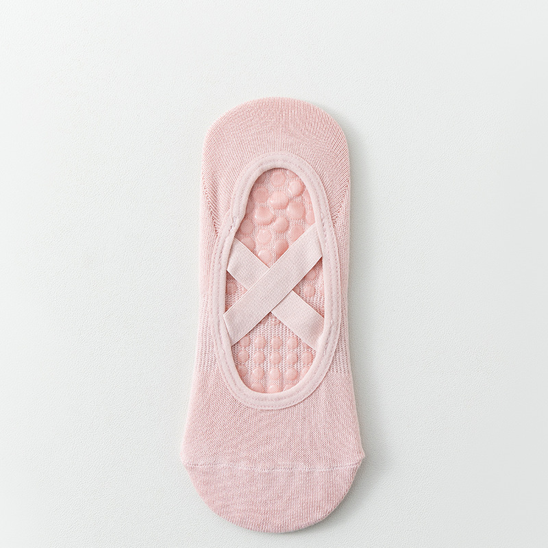 Anti-Slip Grip Socks with Silicone Soles for Yoga and Pilates