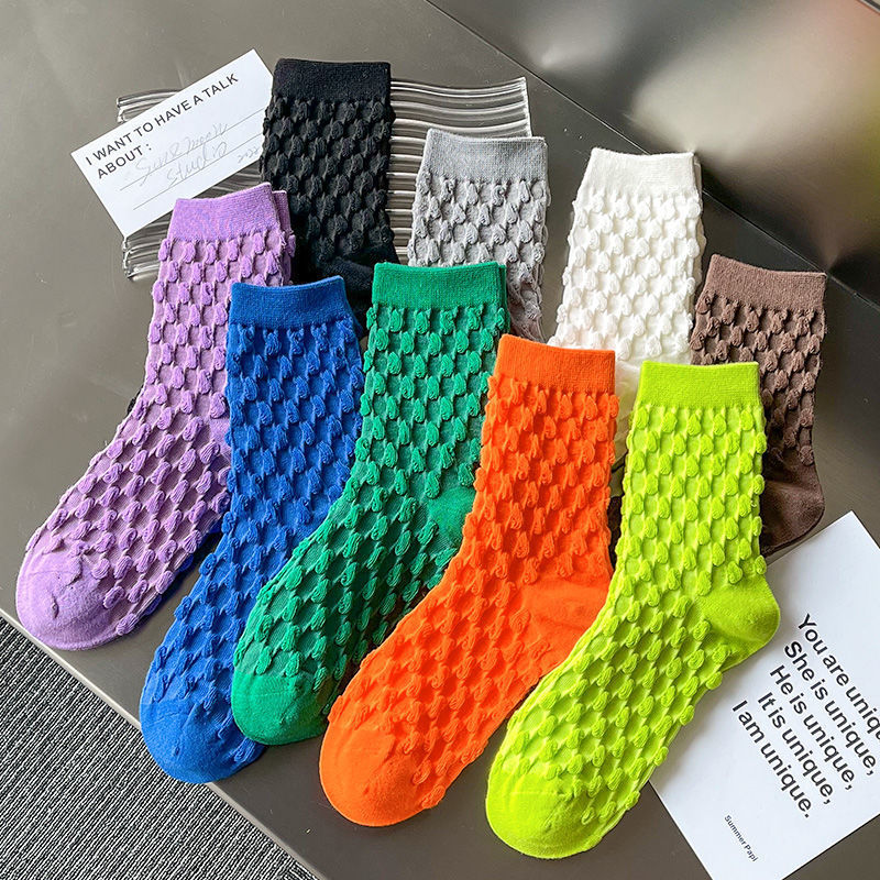 Custom Cotton Skateboard Sport Multicolor Design Fashion Socks Women