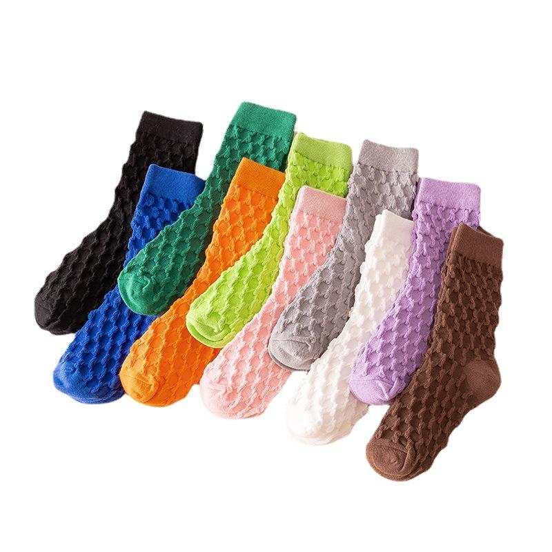 Custom Cotton Skateboard Sport Multicolor Design Fashion Socks Women