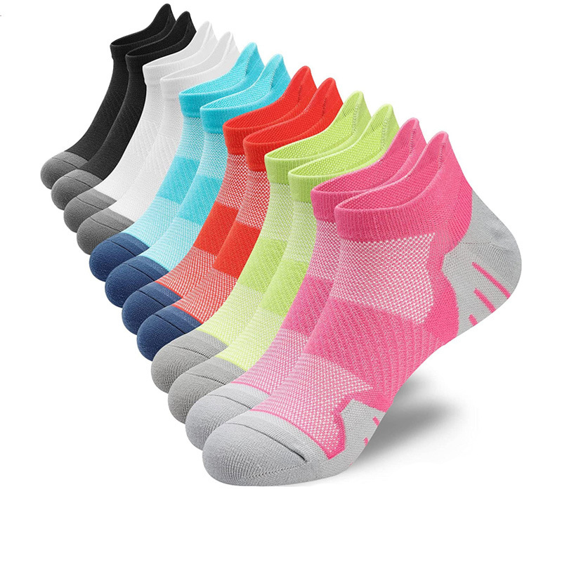 Factory Made Gym Athletic Breathable Running Support Basketball Ankle Socks