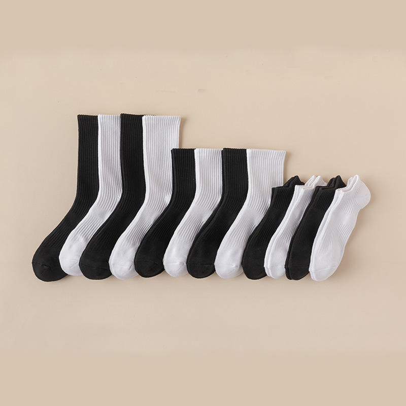 3 sizes running short cotton thick logo sports custom crew ankle socks unisex