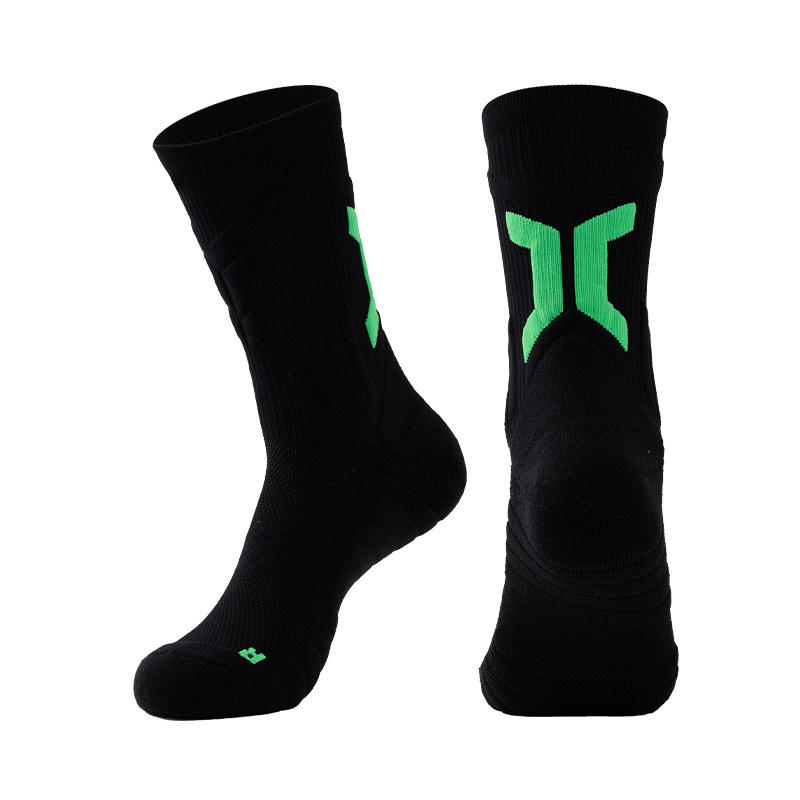 Best Selling Breathable Football Adult Crew Cotton Performance Athletic Running Socks