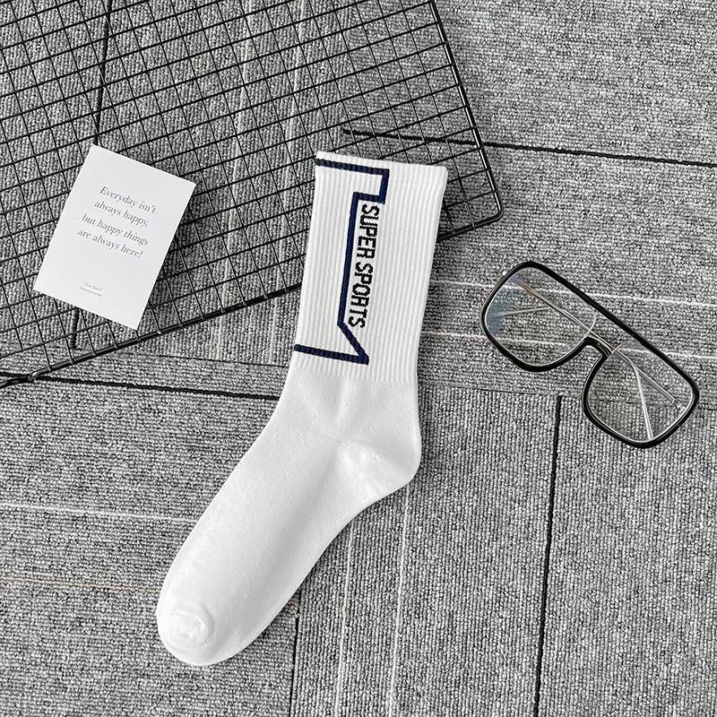 men basketball custom design logo jacquard sport running streetwear socks