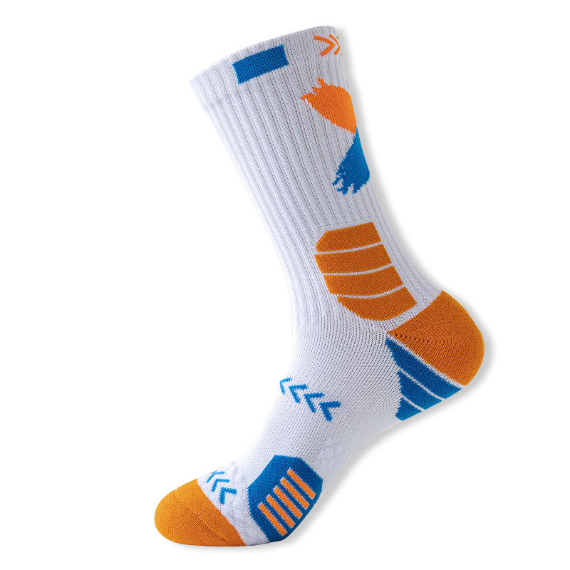 Athletic custom high quality elite basketball running socks compression