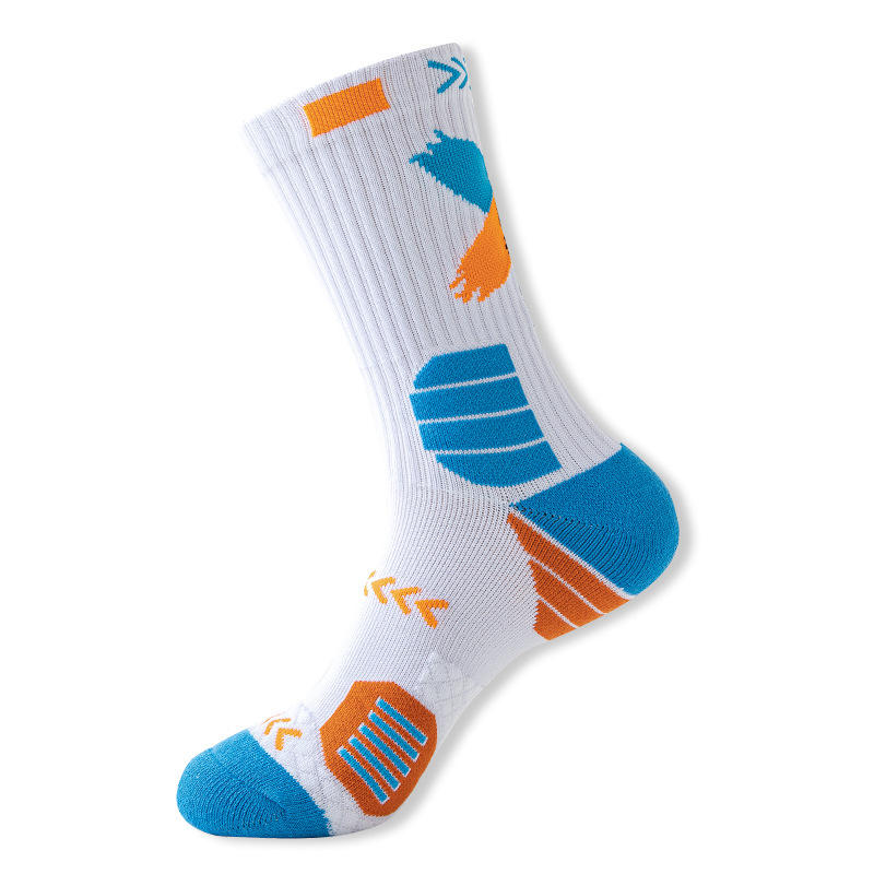 Athletic custom high quality elite basketball running socks compression