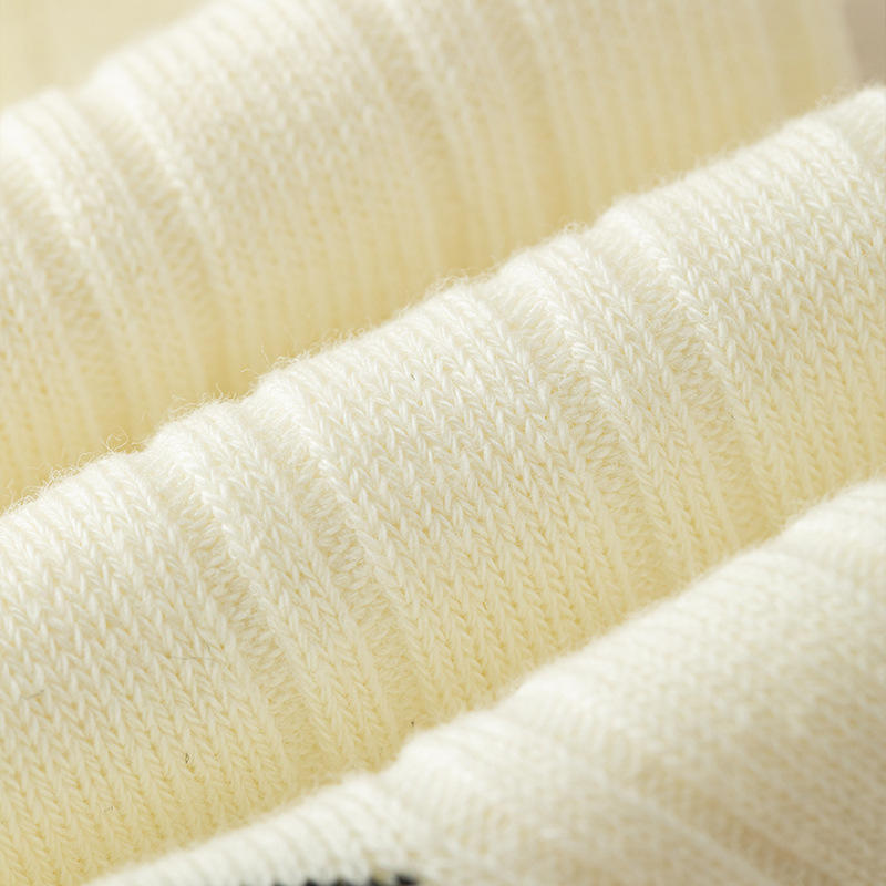 Custom logo jacquard men unisex dress knitted happy socks cotton