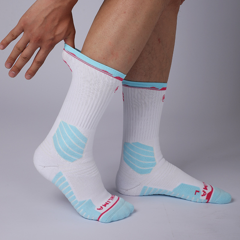 Custom logo super elite mens basketball athletics running sports custom basketball socks