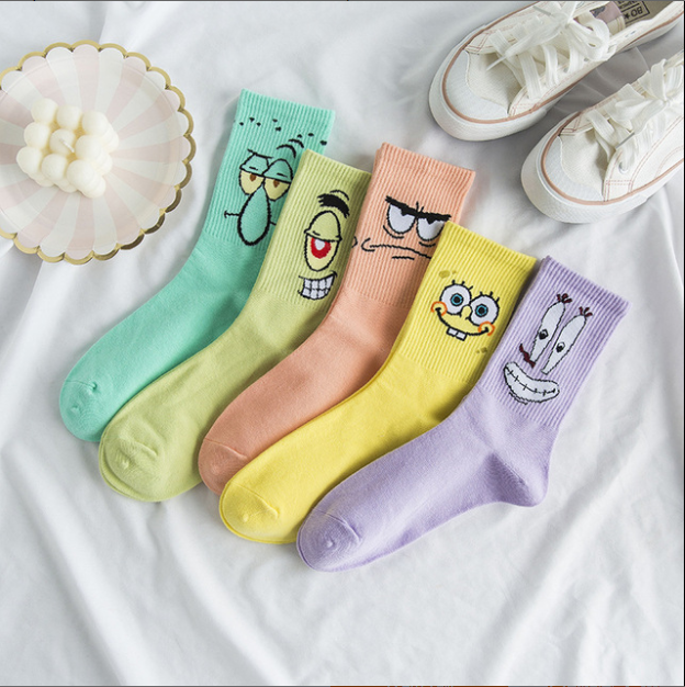 Sport running compression cute cotton women sneakers athletic crew socks