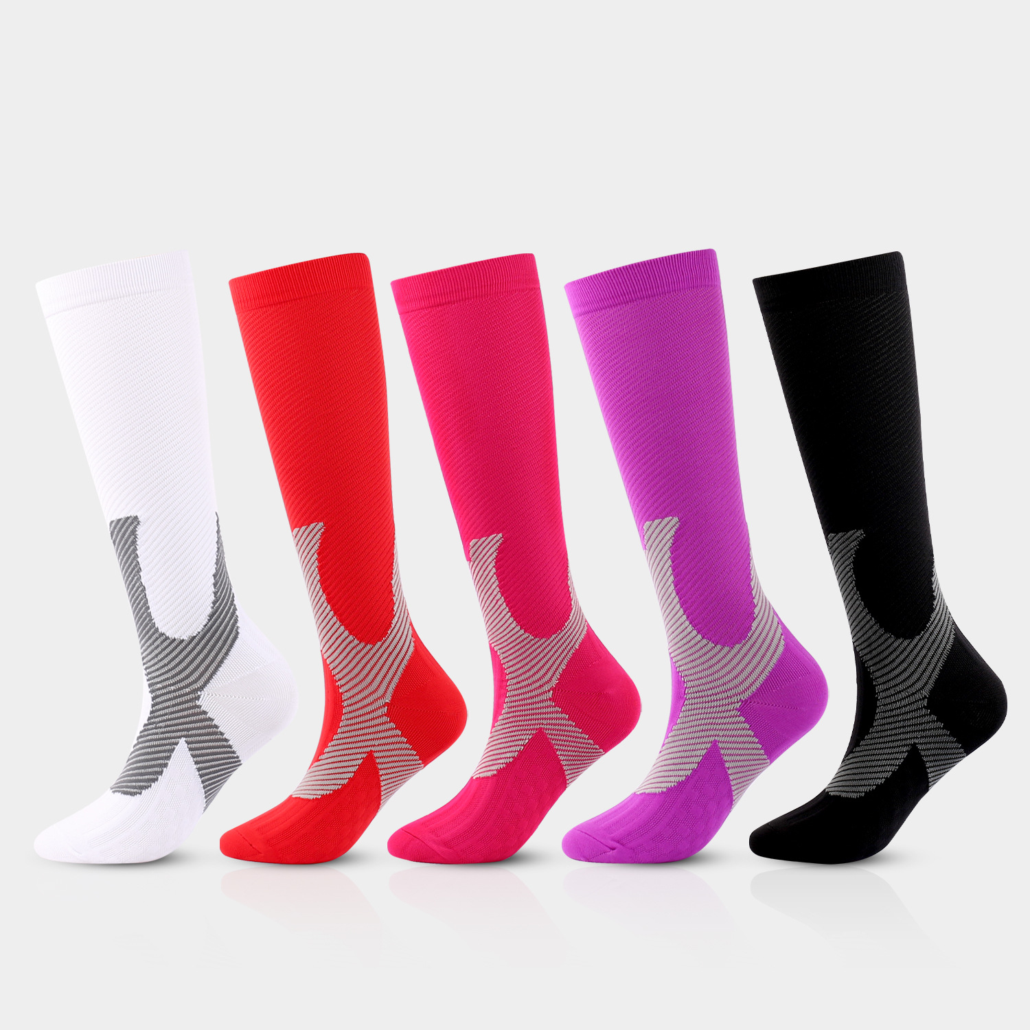 Factory Wholesale Cycling Compression Men Women Run Holiday Athletic Sports Walking Sock