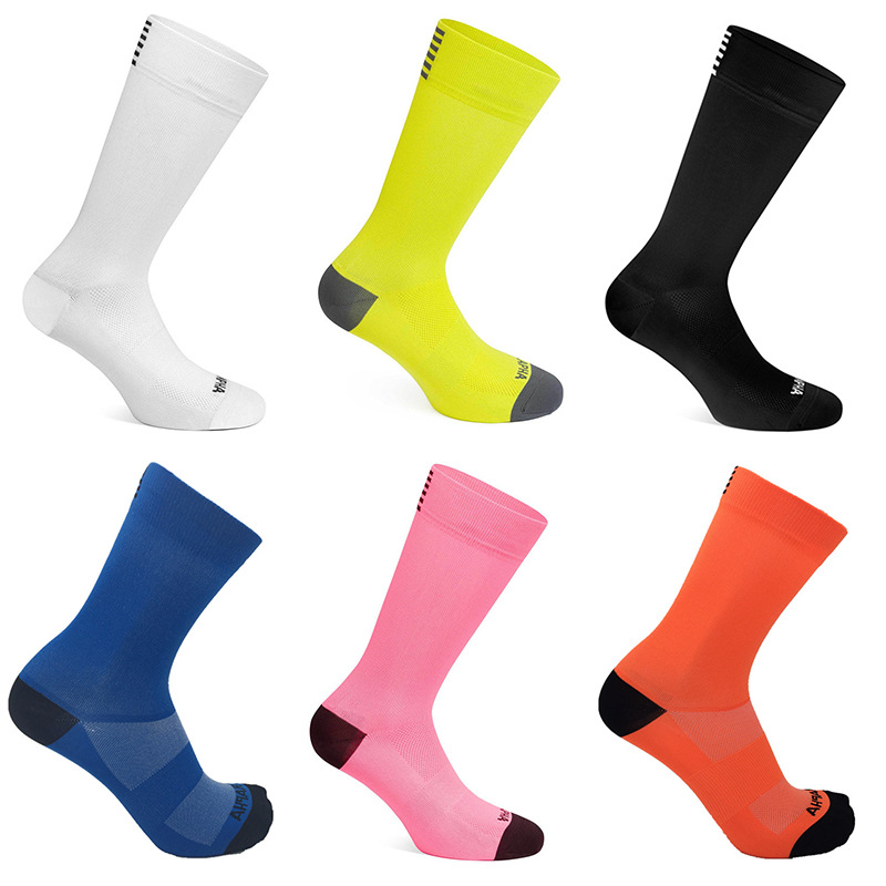 Professional Cycling Racing Bike Compression Socks Quality Athletics Nylon Crew for Cycling Sports Socks