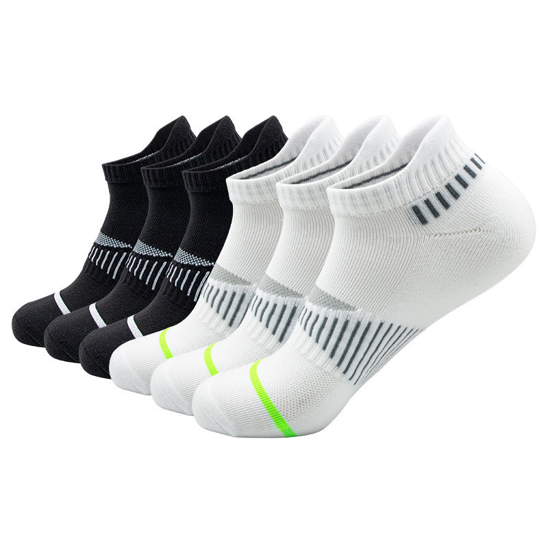 Terry Towel Ankle Support Protection Mesh Breathable Trendy Athletic Socks with Support