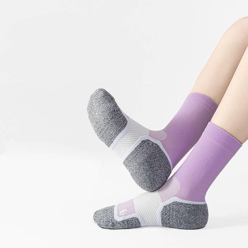 Top Quality Men's Socks Compression Basketball Running Sports Badminton Socks