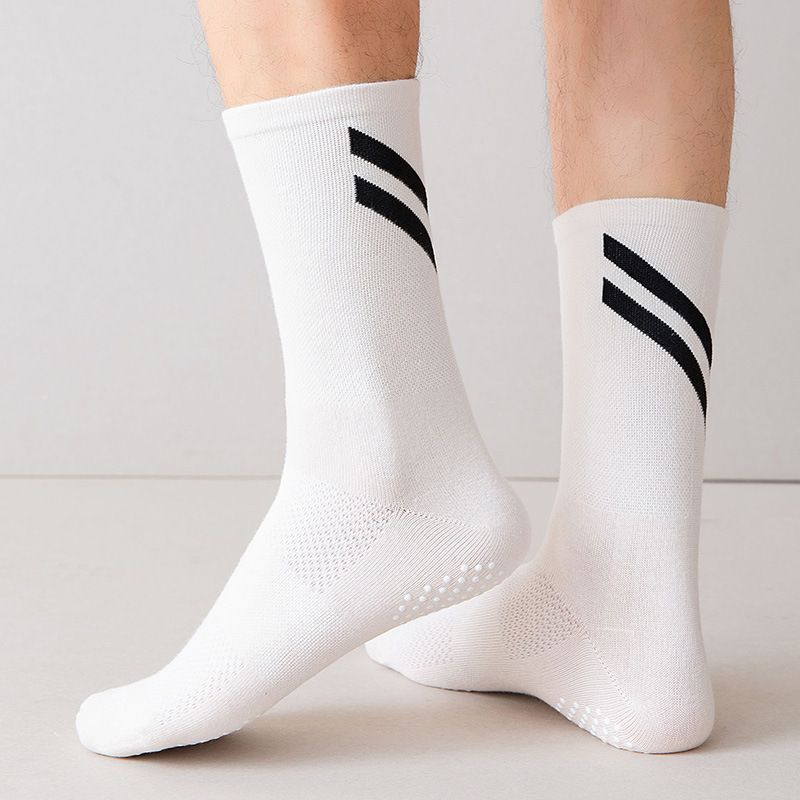 Cycling Yoga Tennis Sport Socks Custom logo Socken Men Football Sports Socks Grip Anti slip Sport Crew Soccer Socks