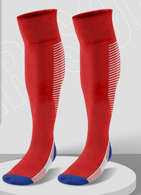 OEM Custom Professional Wear-resistant Anti Slip Personalized Men's Football Socks